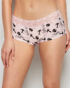 Boyshort Panty with Lace Trim in*La Senza Outlet