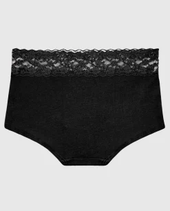 Boyshort Panty with Lace Trim*La Senza Clearance