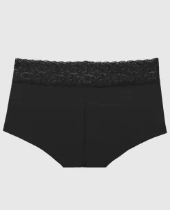 Boyshort Panty with Lace Trim*La Senza Sale