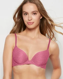 Comfort Lightly Lined Demi Bra in*La Senza Hot