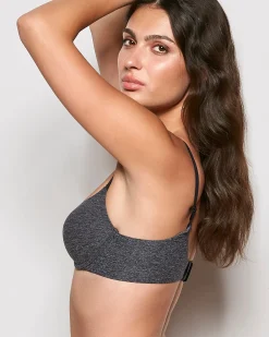 Comfort Lightly Lined Demi Bra in Black*La Senza Online