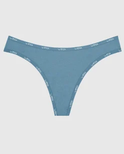 Everyday Thong Panty with Logo Trim*La Senza Sale