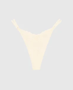 Lace High Leg Thong Panty*La Senza Sale