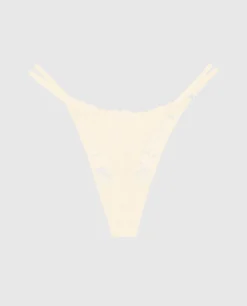 Lace High Leg Thong Panty*La Senza Sale