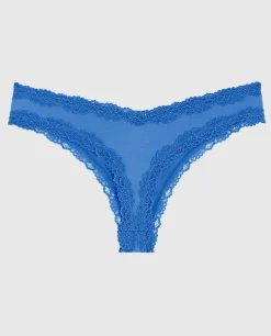 Lace Trim Thong Panty*La Senza Clearance