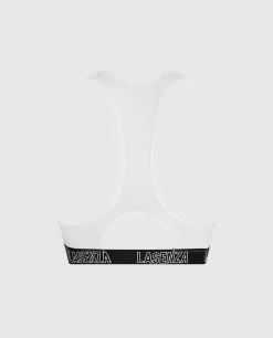 Low Impact Logo Sports Bra in*La Senza Sale