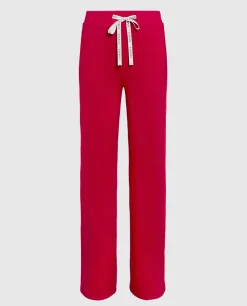 Pajama Pant with Logo Drawstring in Cosmo Red*La Senza Fashion
