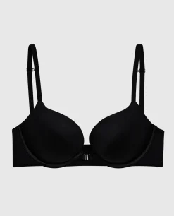 Push Up Bra with Front Clasp in Black*La Senza Sale
