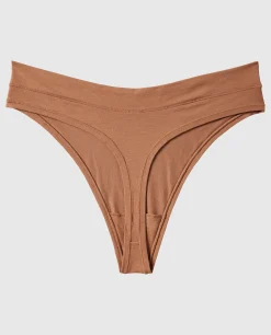 Smooth Comfort High Leg Thong Panty*La Senza New