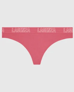 Smooth Thong Panty with Logo Band*La Senza Online