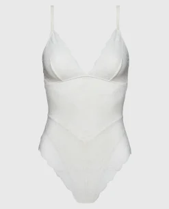 Smoothing Lace Bodysuit in*La Senza Discount