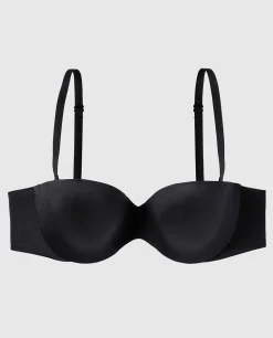 Strapless Lightly Lined Bra in Black*La Senza Online