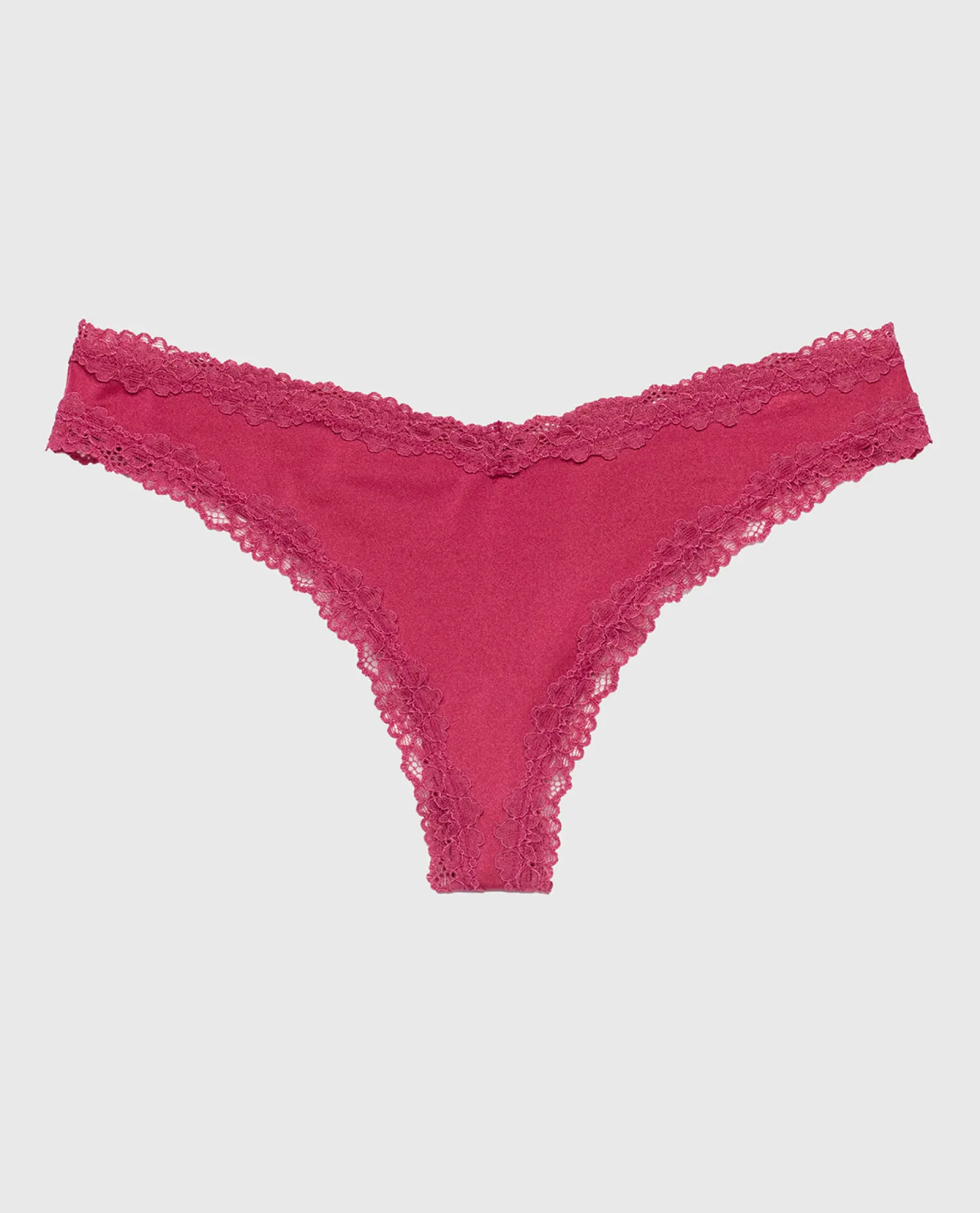 Thong Panty with Lace Trim in*La Senza Best