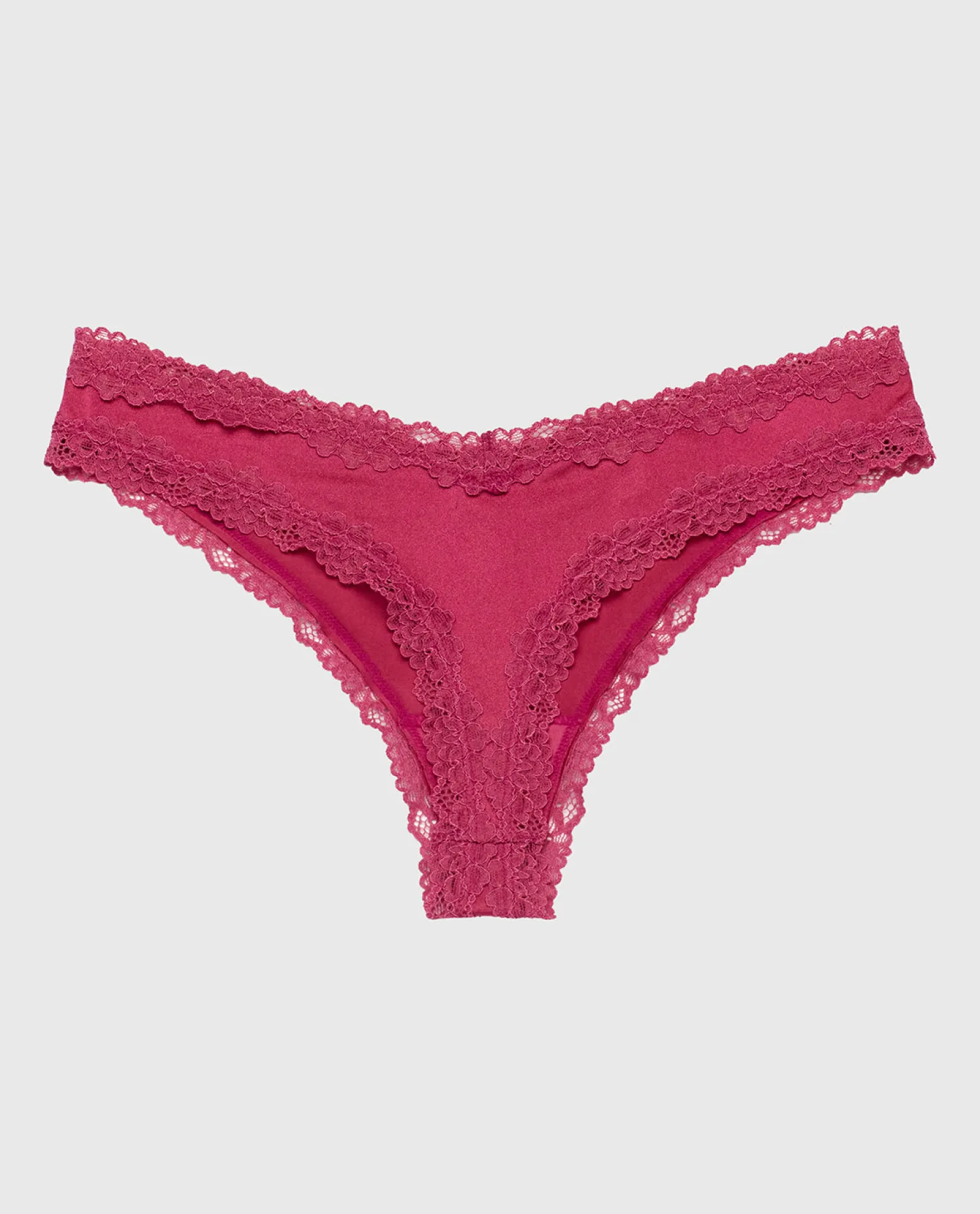 Thong Panty with Lace Trim in*La Senza Best