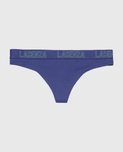 Thong Panty with Logo Band in*La Senza Discount