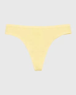Thong Panty with Logo Trim in*La Senza Outlet