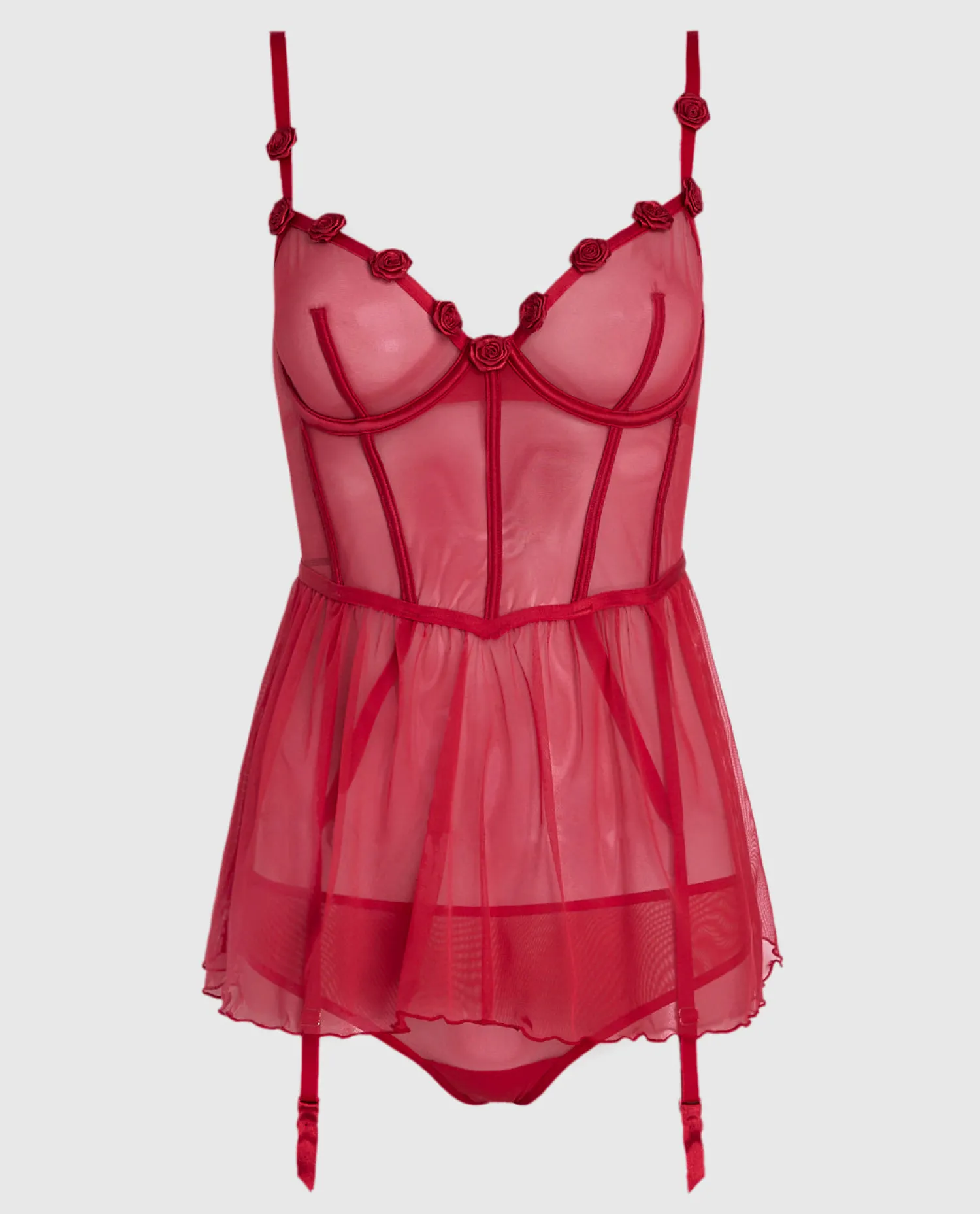 Unlined Babydoll with Rosette in*La Senza Best