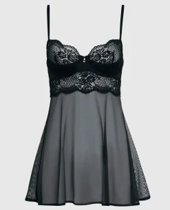 Unlined Balconette Lace Babydoll in*La Senza Clearance