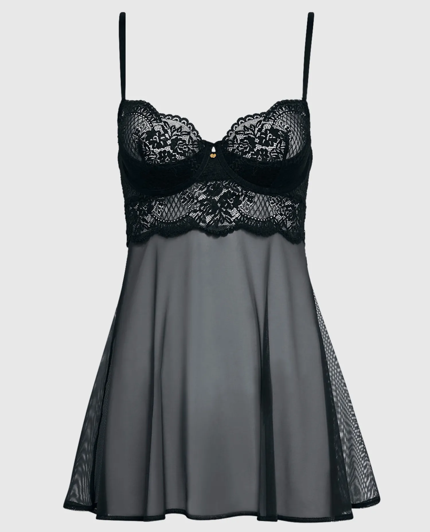 Unlined Balconette Lace Babydoll in*La Senza Clearance