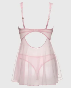 Unlined Shimmer Babydoll in*La Senza Outlet